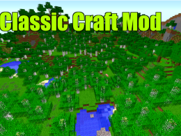 this is the classic craft mod